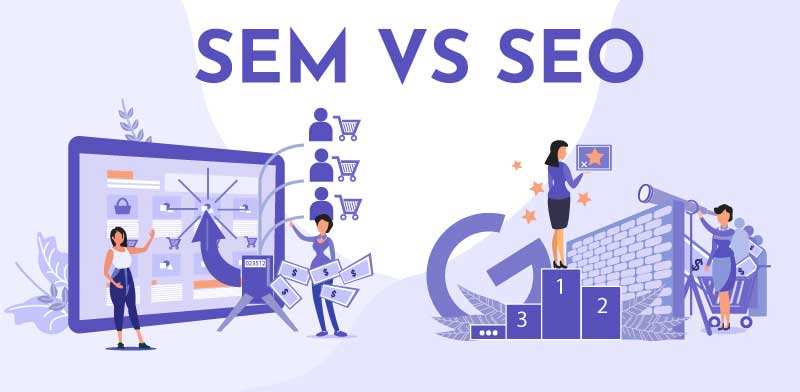 ▷ Diferencias entre SEO y SEM 【2024 】 - Idento