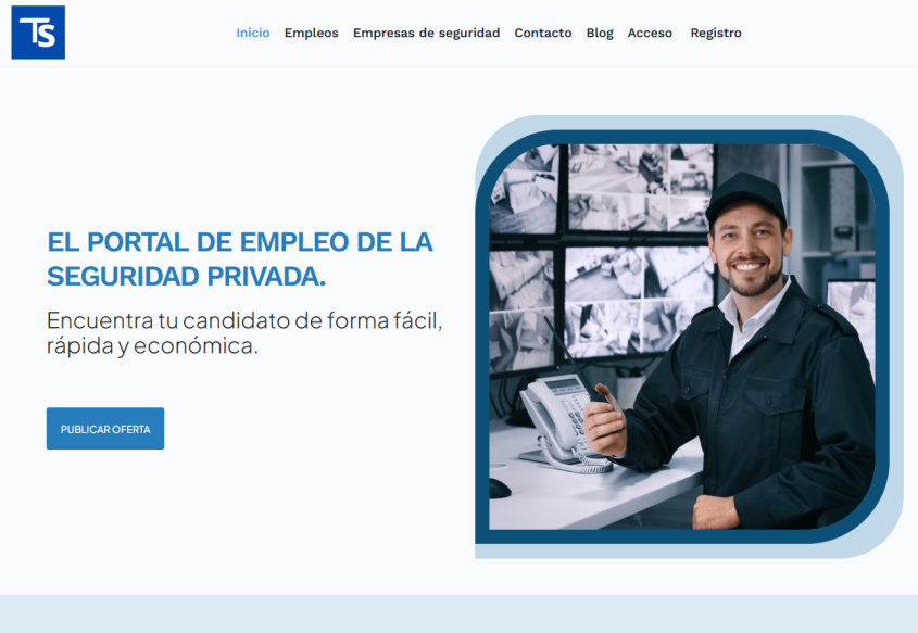 Nuevo Proyecto: Trabajoseguridad.com - Desarrollo Web en WordPress para el Sector de la Seguridad