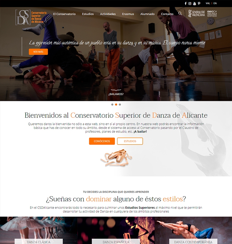 Conservatorio Superior de Danza de Alicante Conservatorio Superior de Danza de Alicante